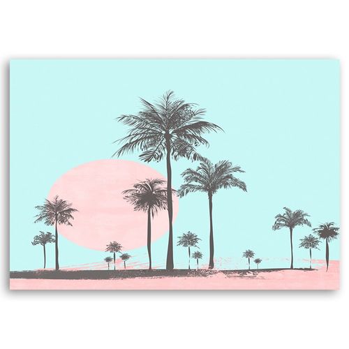 Deco Panel, Palmy i słońce 60x40 na Arena.pl