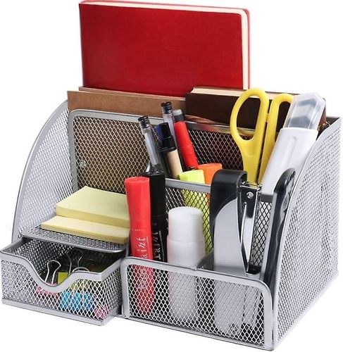 PRZYBORNIK NA BIURKO ORGANIZER NA KREDKI POJEMNIK na Arena.pl