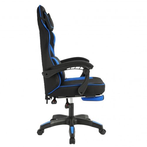 fotel gamingowy obrotowy vector z masażerem i podnóżkiem ko48n na Arena.pl