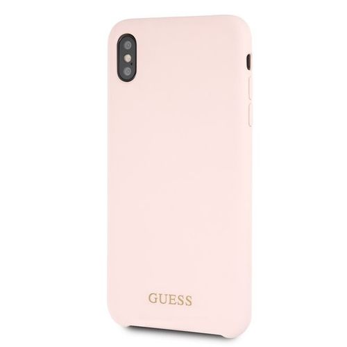 Guess Silicone - Etui iPhone Xs Max (Pink) na Arena.pl