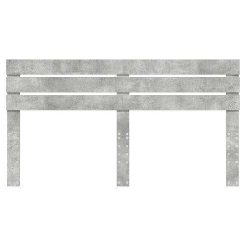 Zagłówek Betonowy szary 200 cm Materiał drewnopochodny na Arena.pl