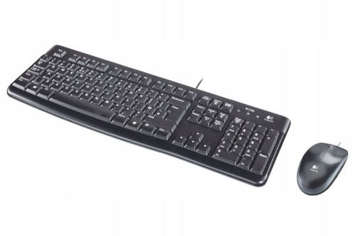 Zestaw Logitech MK120 Klawiatura + Mysz USB na Arena.pl