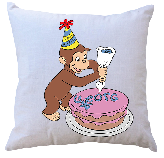 Poduszka Ciekawski George zdjęcie 1