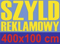 NAJTAŃSZE SZYLDY tanie reklamy SZYLD REKLAMA DUŻY tablica pcv