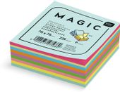 KARTECZKI SAMOPRZYLEPNE MAGIC 75X75 INTERDRUK