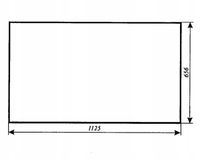 Szyba Tylna - tył Massey Ferguson MF-255 kabina Luboń