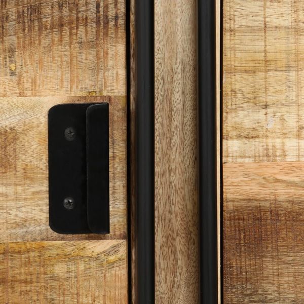 Szafka z litego drewna mango, 150 x 40 x 80 cm zdjęcie 3