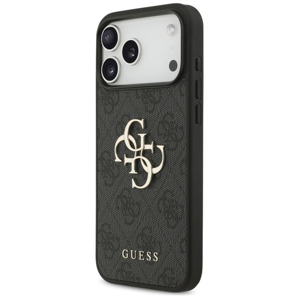 Etui Guess 4G Big Logo do iPhone 17 Pro Max czarny zdjęcie 2