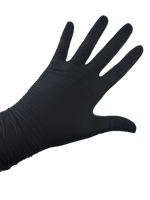 rękawice nitrylowe czarne 'm' a'100 diagnostyczne