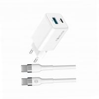 Szybka ładowarka GaN 45W USB-C z kablem do Realme 11 pro plus 5G