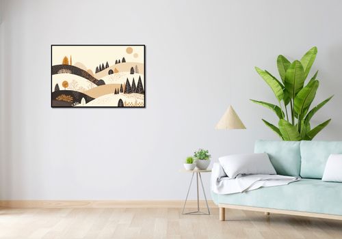 Plakat 91,5x61cm Jesień w Wzgórzach na Arena.pl