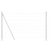 Ogrodzenie pastwiskowe Srebrny 25 x 1.5 m Stal galwanizowana