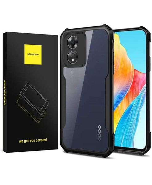 Spacecase Beetle Oppo A78 4G Black zdjęcie 1