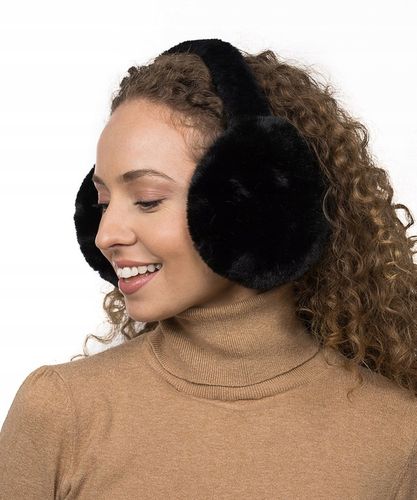 Czarne Nauszniki na uszy Zimowe Klasyczne Słuchawki na zimę Ciepłe Zimowe na Arena.pl