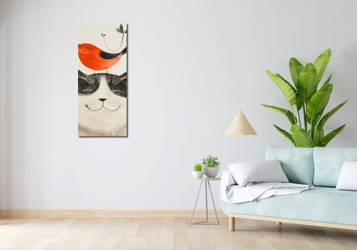 Obraz 40x100cm Pyzaty Przyjaciel na Arena.pl