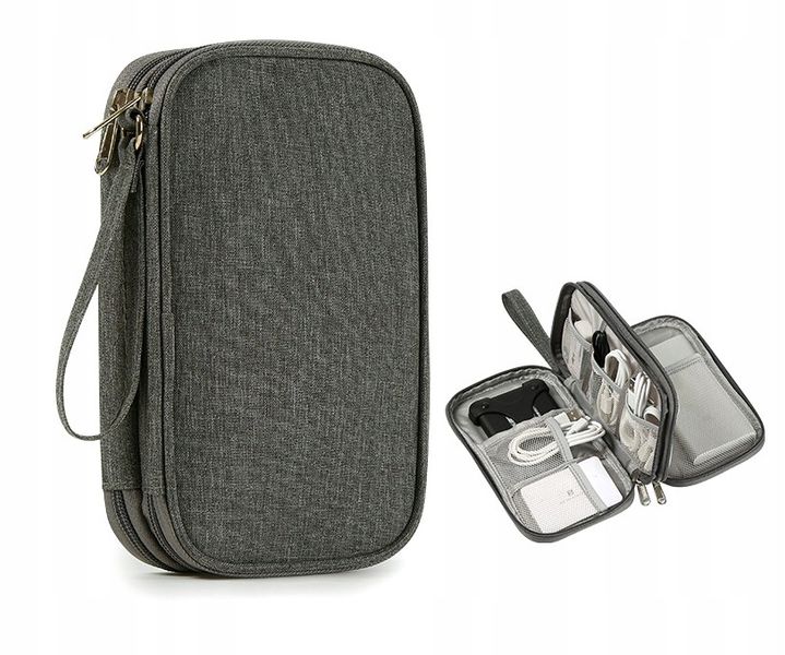 Organizer Na Ładowarki Na Kable Etui Podróżne Usb zdjęcie 7
