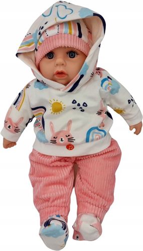 LALKA BOBAS MÓWI I ŚPIEWA POLSKI 45CM+SMOCZEK_38 na Arena.pl