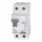 Wyłącznik Różnicowoprądowy P 302 2P 25A 30MA Typ AC SeriiTX³ Legrand 411509