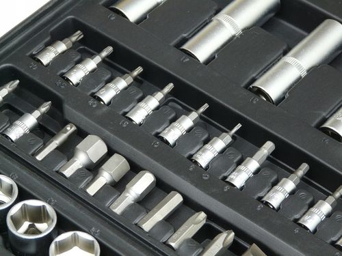 ZESTAW KLUCZY NASADOWYCH KLUCZE NASADOWE 108+ YATO TORX KOMPLET 40 SZTUK na Arena.pl