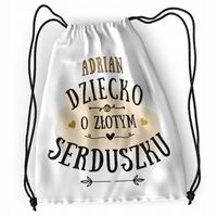 Plecak Sportowy Szkolny Dla Adriana Syna Dziecka Z Nadrukiem Ze Zdjęciem