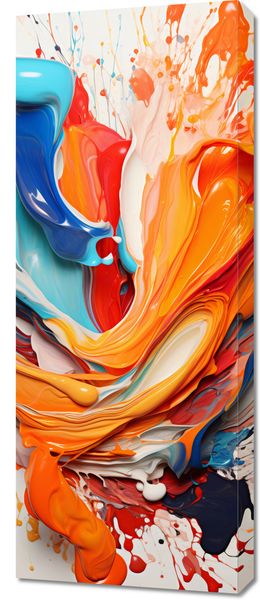 Obraz 40x100cm Taneczne Fale zdjęcie 1