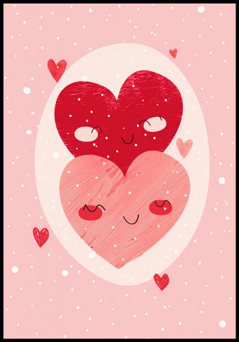 Plakat 68x98cm Ciepło Serca na Arena.pl