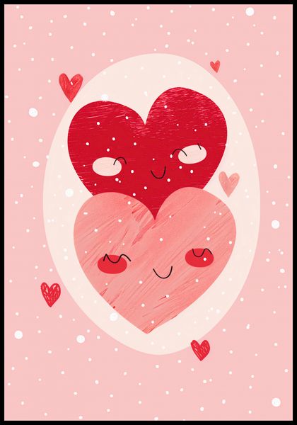 Plakat 68x98cm Ciepło Serca zdjęcie 2