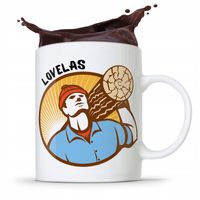 Dla Drwala Kubek Na Prezent Lovelas Drwal Z Nadrukiem Ze Zdjęciem