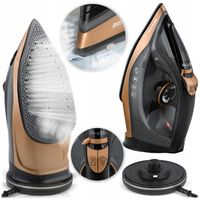 ŻELAZKO BEZPRZEWODOWE PAROWE 2600W CERAMICZNA POWŁOKA DUŻA MOC BERDSEN