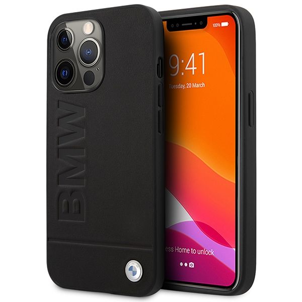 Etui BMW do iPhone 14 Pro Max 6,7"", Czarny MagSafe zdjęcie 1