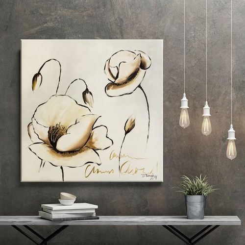 Obraz na płótnie - Canvas, Kwiaty 60x60 na Arena.pl