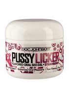 lubrykant do seksu oralnego pussy licker strawberry 59ml doc johnson