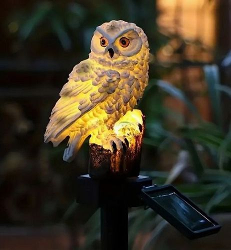 Lampa solarna sowa na Arena.pl