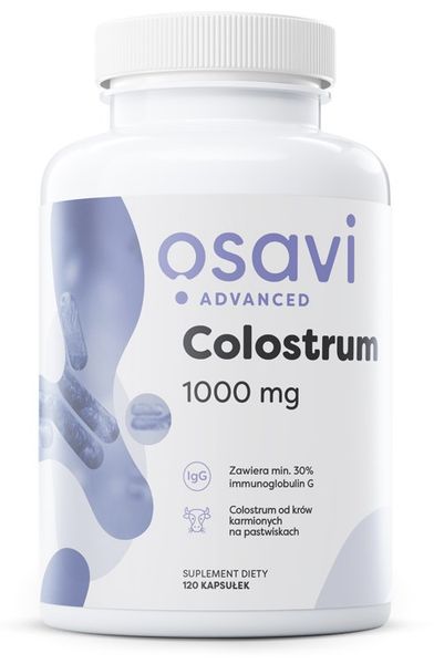 OSAVI Colostrum 500 mg (120 kaps.) zdjęcie 1