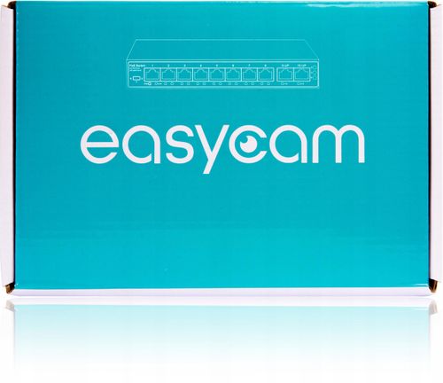 Switch PoE EasyCam 8FE x POE + 2FE UPLINK 96W na Arena.pl