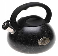 CZAJNIK Stalowy MARMURKOWY 3l z Gwizdkiem INDUKCJA Gaz 5723