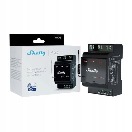 Sterownik Shelly WavePro3 Z-Wave na Arena.pl