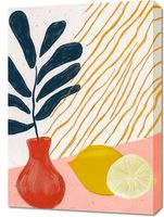 Obraz 50x70cm Wazon Minimalistyczny , Wnętrza Styl Skandynawski, Boho