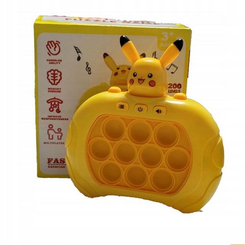 GRA POP IT ELEKTRYCZNA ANTYSTRESOWA ZRĘCZNOŚCIOWA świeci dźwięk popit PL na Arena.pl