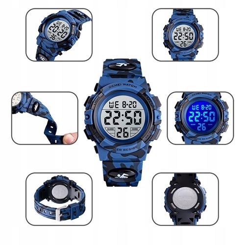 Zegarek dziecięcy SKMEI militarny wiele funkcji elektroniczny na Arena.pl
