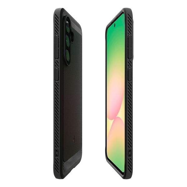 SPIGEN RUGGED ARMOR GALAXY A56 5G MATTE BLACK zdjęcie 7