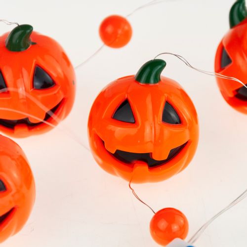 GIRLANDA HALLOWEEN LED ŁAŃCUCH DYNIA ŚWIECĄCA 5SZT na Arena.pl
