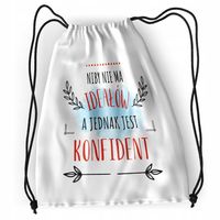 Plecak Dla Konfidenta Sportowy Szkolny Worek Torba Z Nadrukiem Ze Zdjęciem