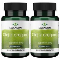 2x Swanson OLEJ Z OREGANO 150 mg EXTRACT 10:1 120 kaps ODPORNOŚĆ TRAWIENIE