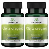 2x Swanson OLEJ Z OREGANO 150 mg EXTRACT 10:1 120 kaps ODPORNOŚĆ TRAWIENIE