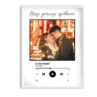 Prezent na WALENTYNKI plakat obraz w ramie 30x40