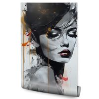 Fototapeta Do Salonu PORTRET Kobiety Abstrakcja Glamour 100cm x 150cm