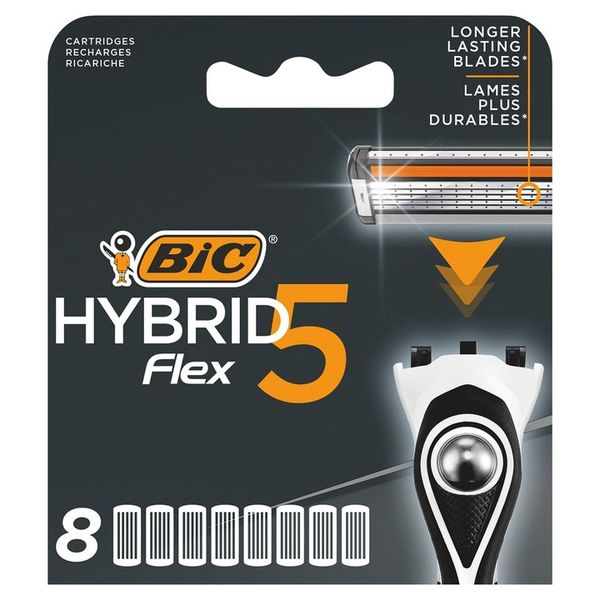 BIC WKŁADY DO GOLAREK HYBRID 5 FLEX BLISTER 16 SZT zdjęcie 3