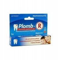 Plomb-R , tymczasowe wypełnienie zęba 3 g