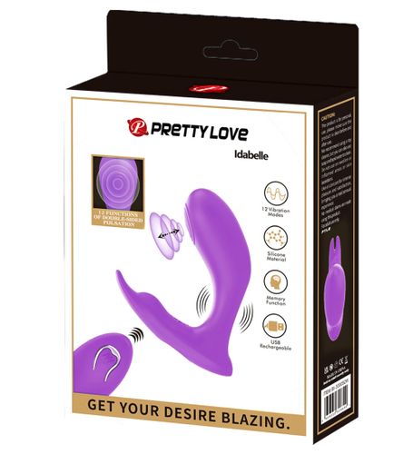 Fioletowy ślimaczek do stymulacji łechtaczki i punktu G na Arena.pl